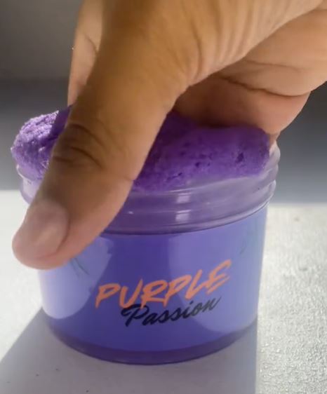💜🌫️ Purple Passion – Scented Cloud Slime w/ Charm
