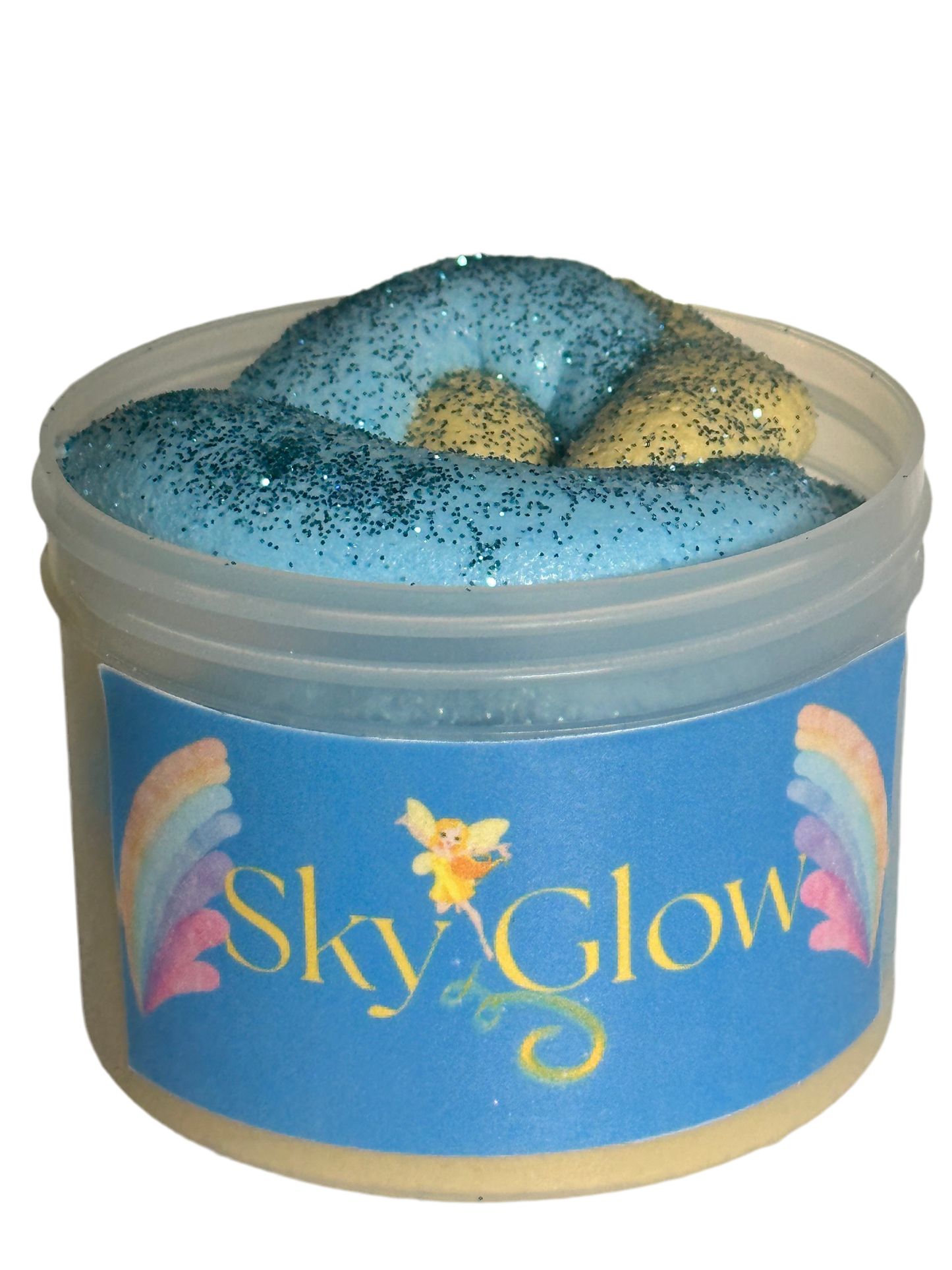 NEW! 🌌✨ Sky Glow – Scented Cloud Cream & Clay Slime w/ Charm